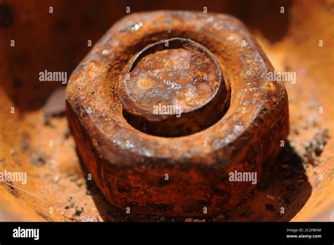 rusted metal bolt  res stock photography  images alamy
