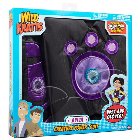 Wild Kratts Aviva Creature Power Suit - Vest, Gloves, and Creature