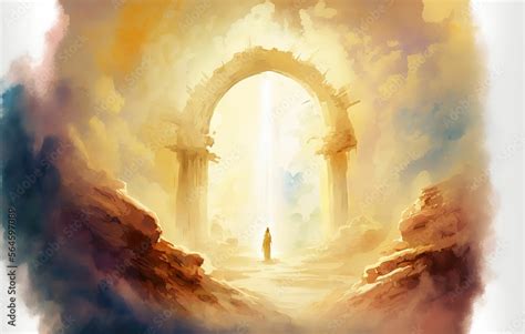 heaven god Church illustration landscape art pathway heaven artwork ...