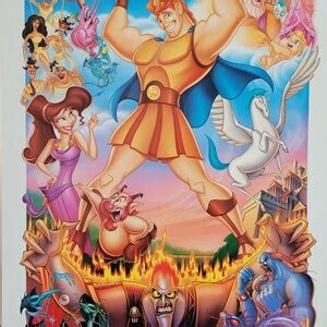 Hercules Double Sided Movie Poster Mcdonalds - Etsy