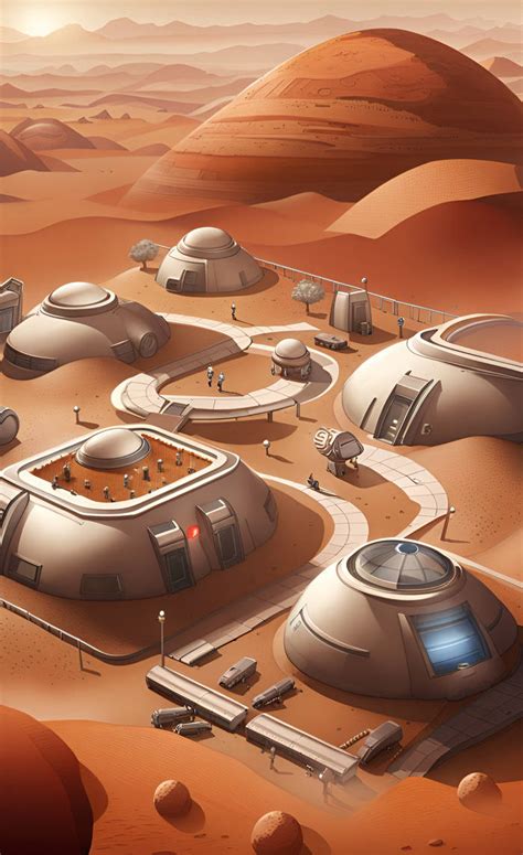 Mars-Colony-AI by plutocrack on DeviantArt