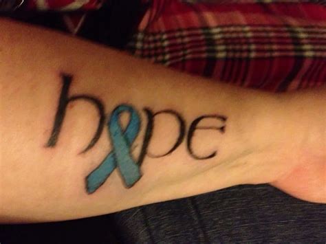 Type 1 Diabetes Ribbon Tattoo