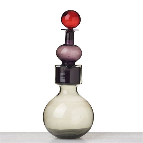 Kaj Franck, a "The bells of Kremlin" glass decanter, Nuutajärvi Notsjö ...