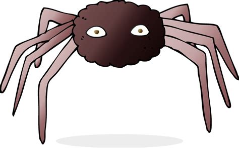 aranha de desenho animado de personagem doodle 12984714 Vetor no Vecteezy