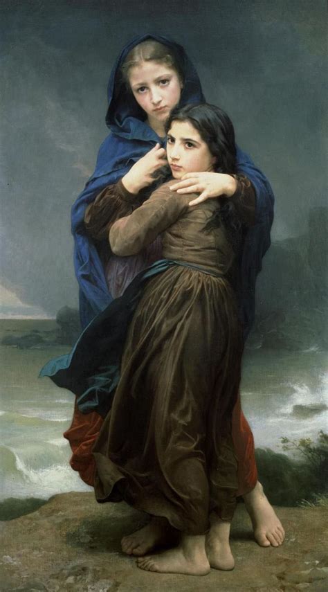 William Bouguereau.- La Tormenta (1874) | William adolphe bouguereau ...