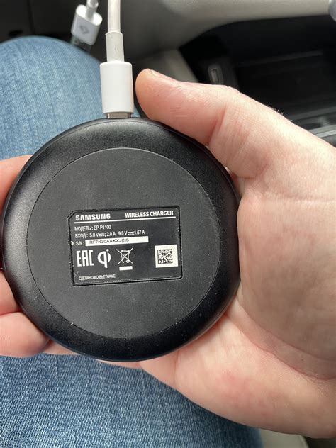 SAMSUNG wireless charger или Беспроводная зарядка для телефона в машину ...
