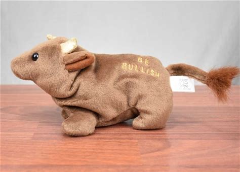 Merrill Lynch "Be Bullish" Plush Bull - 2000