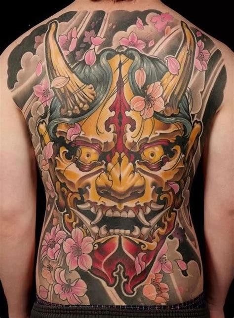 Oni Tattoo Chest