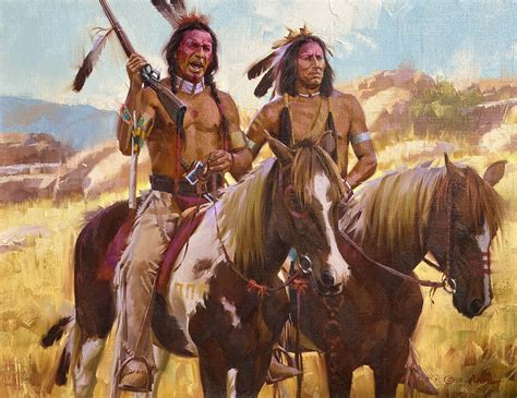Indian Horse Painting
