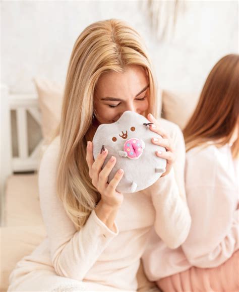 Мягкая игрушка Пушин кет Pusheen cat 8х7 см с Печеньем большим Серый n ...