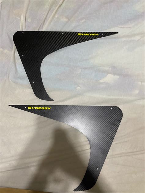 synergy carbon side panel sports equipment pmds  scooters  bikes  pmds parts