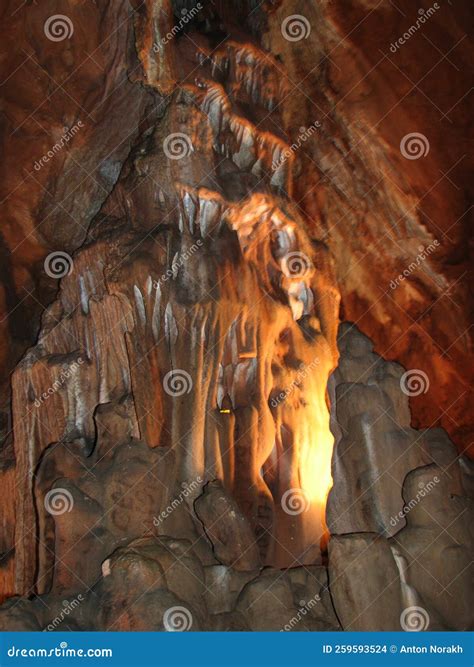 Skelskaya cave galleries stock photo. Image of karst - 259593524