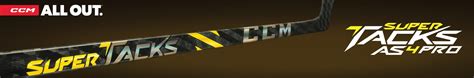 CCM Super Tacks Hockey Sticks | See the new Super Tacks AS4 Pro Stick here!