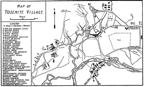 Guide to Yosemite (1920), “Yosemite Village,” by Ansel F. Hall