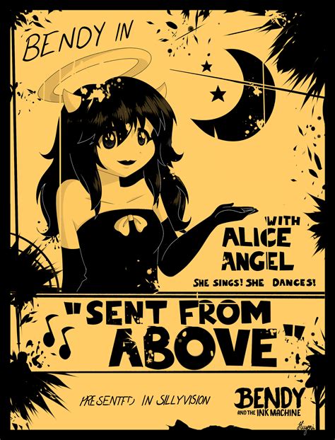 Bendy and the ink machine alice angel posters - sanfranciscodop