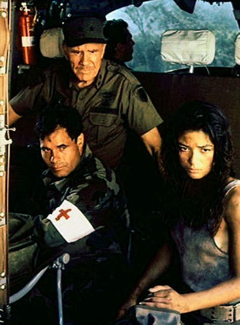 Cut episode from «PREDATOR» Franco Columbu as Medical Officer and