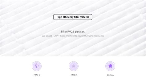 Xiaomi Mi Air Purifier Filter Antibacterial SCG4011TW