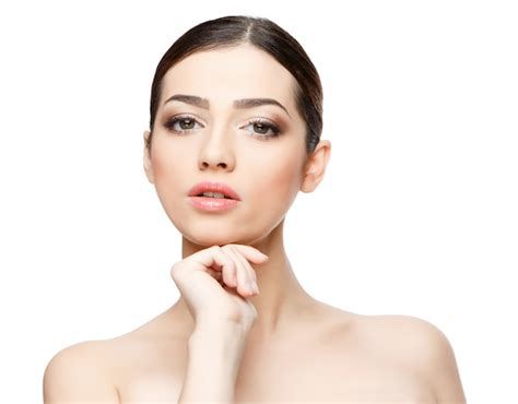 Premium Photo | Beautiful woman with clean fresh skin