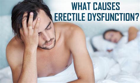 Possible Causes Of Erectile Dysfunction - The Wellness Corner