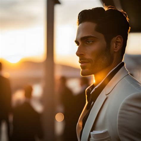 Free image: Portrait of 40-year-old man at office party outdoors ...
