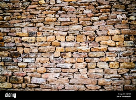 rustic rock wall texture Stock Photo - Alamy