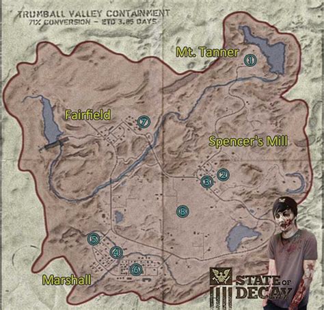 マップ - State of Decay Wiki*