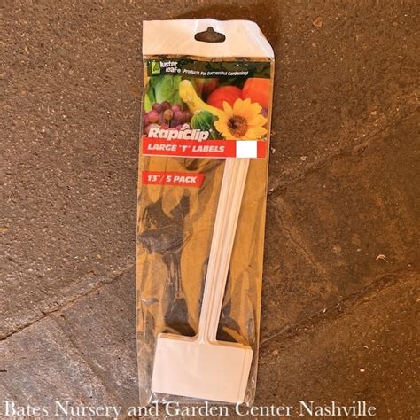 K50-Plant Markers / Labels Plant Labels /Markers "T" Plastic 13" 5/pk - Bates Nursery & Garden ...