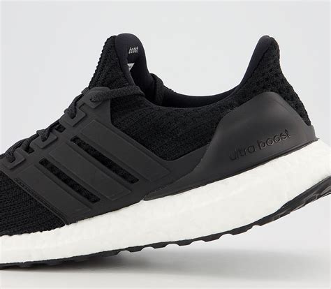 adidas Ultraboost Ultra Boost Trainers Black White - Unisex Sports