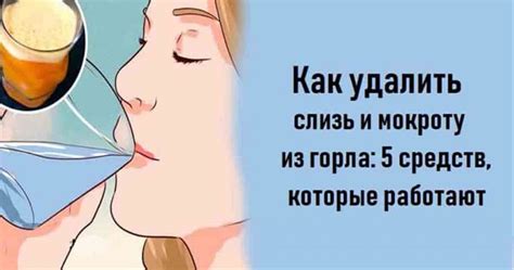 Методы, которые помогают удалить мокроту из гортани | bomba.co