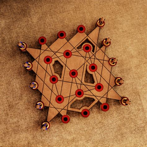 3D Printable JARMO - BOARD GAME by Lazy Bear