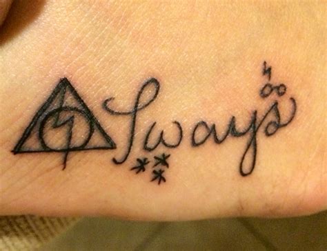 harry potter always tattoo 5