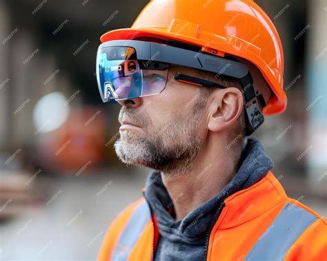 Premium Photo | Engineer with augmented reality glasses
