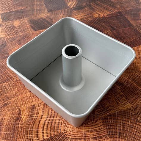 piece  cup square tube cake pan  country kitchenware