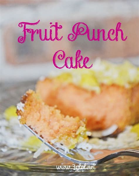 Fruit Punch Cake | Through the Cooking Glass | Homemade cakes ...