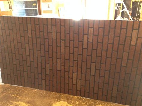 youre       fake  diy fake brick fireplace