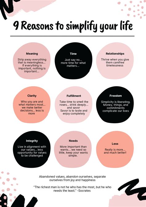 9 Reasons Why We Should Choose to Simplify Life – Infographic - DrGeorgeJ
