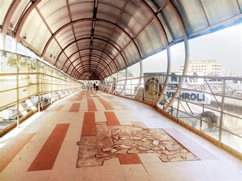Mumbai Skywalk audit: Vikhroli walkway becomes home to beggars