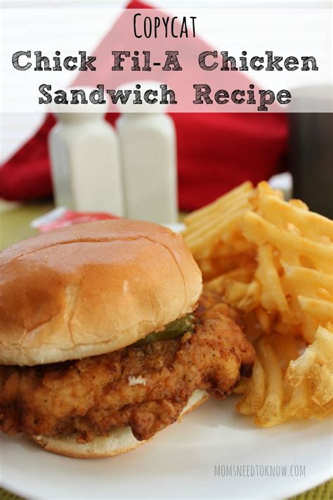 Chick-fil-a Chicken Sandwich - 101 Simple Recipe