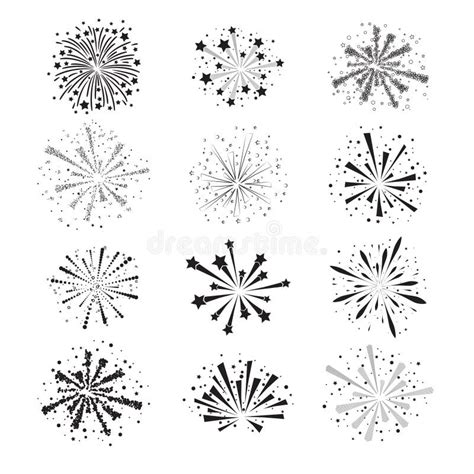 Firework Pencil Drawing Stock Illustrations – 202 Firework Pencil ...