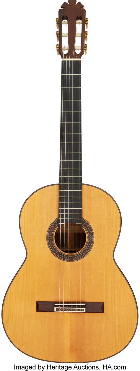 1962 Manuel Rodriguez Concert Classical Guitar, Serial #800.. ... | Lot ...
