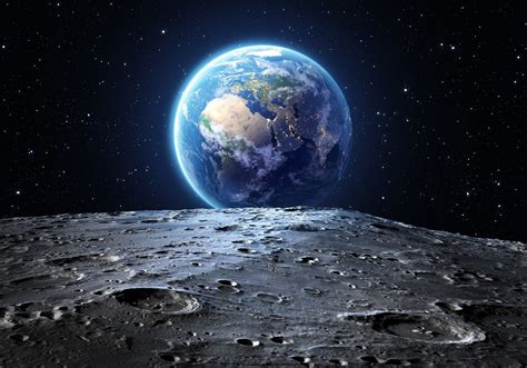 space, Andromeda, Earth, Moon HD Wallpapers / Desktop and Mobile Images ...