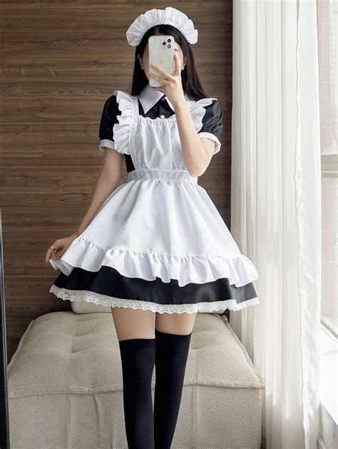 Maid Costume COSPLAY Costume Maid Costume Plus Size Maid - Etsy