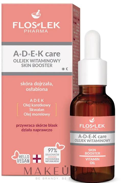 Floslek A + D + E + K Skin Booster Vitamin Oil - Витаминное масло для ...