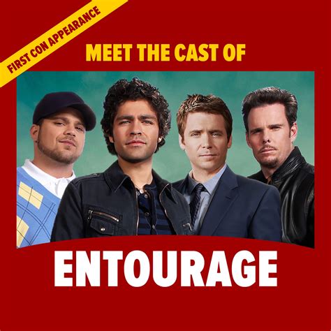 Entourage Cast Making First Ever Convention Appearance Together at