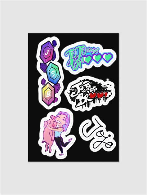 Sticker Sheet Logos | JOJOsaysbreee