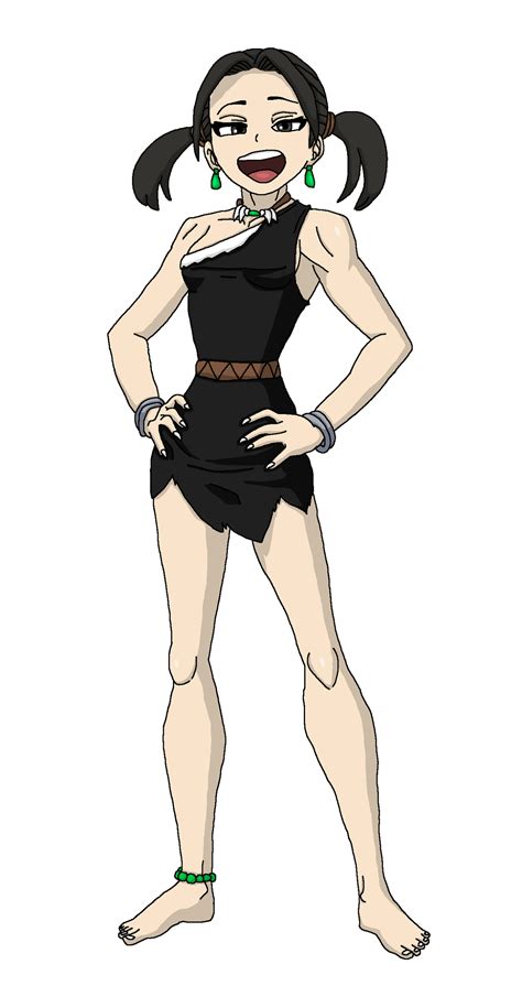 MHA Cavewoman Chikuchi Togeike by GeneralHelghast on DeviantArt