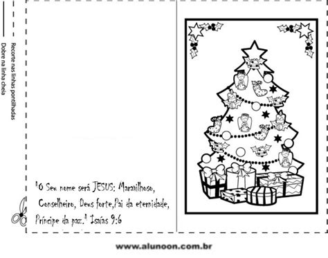 23 Cartões de Natal para imprimir e colorir - Educação Infantil - Aluno On