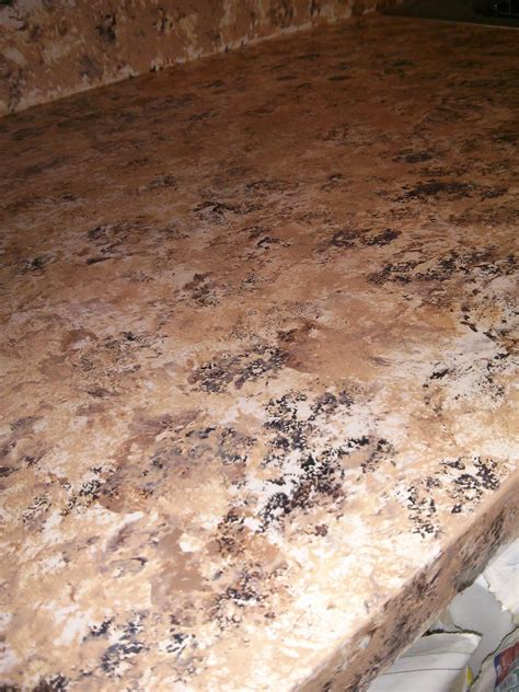 Un-Domesticated Dabbler: Granite Countertops- Faux real!