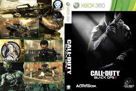 Call Of Duty: Black Ops 2 CUSTOM - Xbox 360 - CD Label, DVD Cover ...
