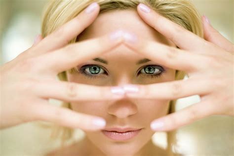 Woman's Eyes Open Photograph by Ian Hooton/science Photo Library - Pixels